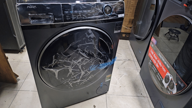 Máy giặt AQUA 11kg AW11-B4959U1K(B) MỚI 💯%,BH 3NĂM. Mua bán Máy giặt tại Quận 3 Tp Hồ Chí Minh được đăng bởi Thảo Ly hình 1