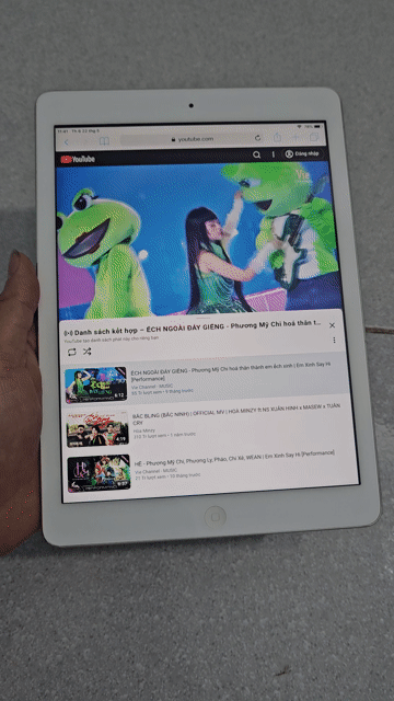 Apple iPad Air 1 16GB Bạc. Mua bán Máy tính bảng tại Thị xã Bến Cát Bình Dương được đăng bởi Hung Nguyen hình 1