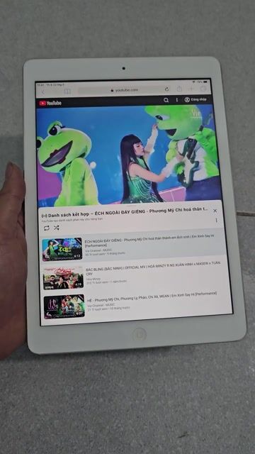 Apple iPad Air 1 16GB Bạc. Mua bán Máy tính bảng tại Thị xã Bến Cát Bình Dương được đăng bởi Hung Nguyen hình 1