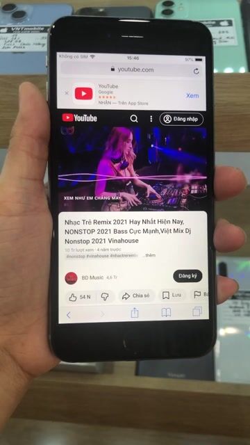 Iphone 6 Plus 64Gb Full Vân Zin Đẹp. Mua bán Điện thoại tại Quận Tây Hồ Hà Nội được đăng bởi NTMOBILE  cửa hàng di động  hình 1