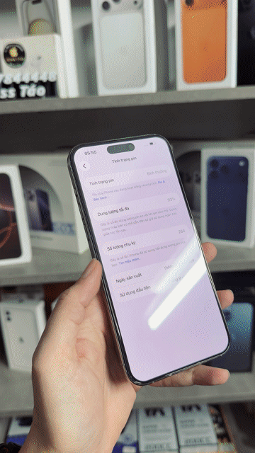 🌈 iPhone 15 Pro Max 256GB titan zin all, đẹp 99%. Mua bán Điện thoại tại Thị xã Bến Cát Bình Dương được đăng bởi Boss Táo hình 1