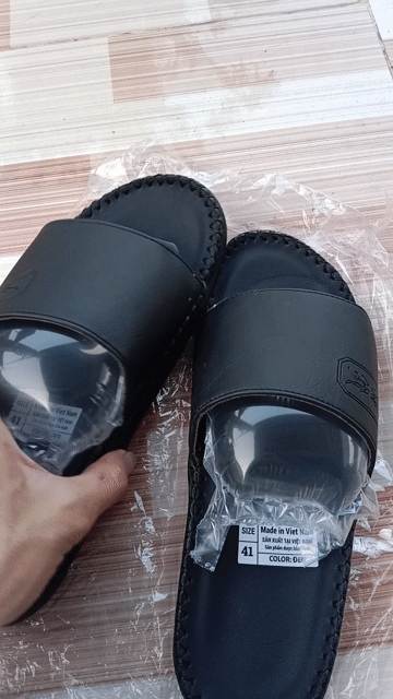 dép da quai ngang đế doctor xịn xò. Mua bán Giày dép tại Thành phố Bến Tre Bến Tre được đăng bởi bến tre quê tôi hình 1