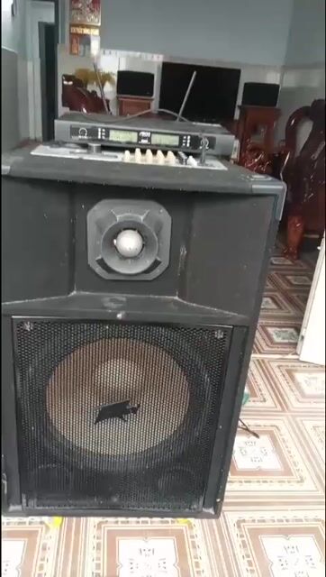 Loa kẹo kéo 4 tấc rưỡi màu Đen cắm điện. Mua bán Tivi, Âm thanh tại Huyện Hóc Môn Tp Hồ Chí Minh được đăng bởi Anh Hoàng hình 1