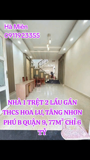 Mua bán Nhà ở Thành phố Thủ Đức Tp Hồ Chí Minh diện tích 77 m² giá 6 tỷ