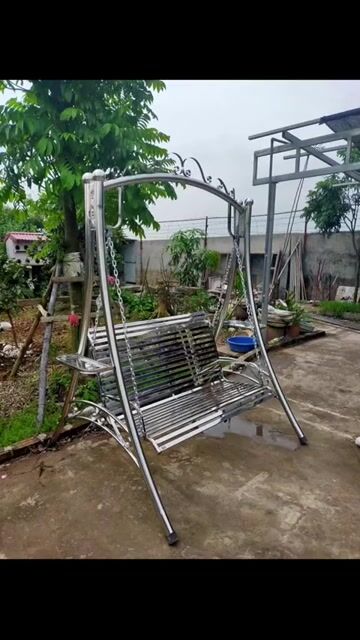 Xích đu Inox chống gỉ. Mua bán Nội thất, đồ gia dụng khác tại Quận Long Biên Hà Nội được đăng bởi inox mạnh huy hình 1