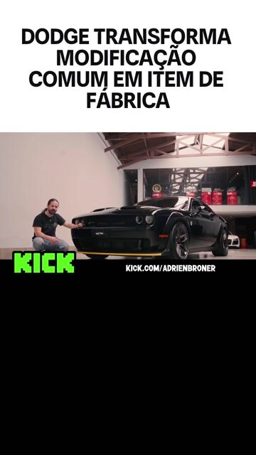 DODGE TRANSFORMA MODIFICAÇÃO COMUM EM ITEM DE FÁBRICA

#Dodge #DodgeHellcat #AvantGear #guiavantgarde