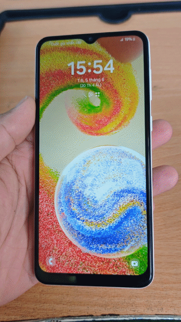 Samsung A04 Trắng Máy dùng ổn định . Mua bán Điện thoại tại Huyện Thoại Sơn An Giang được đăng bởi Nguyễn Minh hình 1