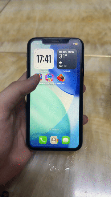 ip11, 64gb, kofaceid, màn thay xịn, pin mới thay. Mua bán Điện thoại tại Quận 11 Tp Hồ Chí Minh được đăng bởi Meomeo hình 1