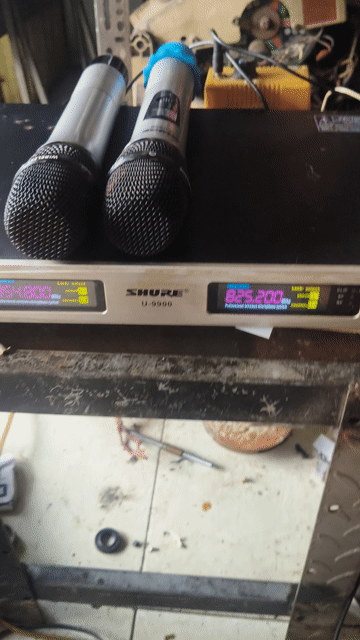 Micro không dây Shure U-9900. Mua bán Tivi, Âm thanh tại Huyện Hóc Môn Tp Hồ Chí Minh được đăng bởi CÓ GÌ BÁN ĐÓ hình 1