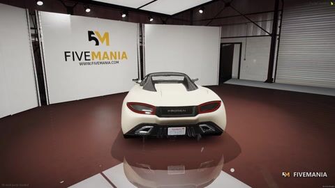 FIVEM Mf1 | Realistic Sports Car [Badged] Add-On | Optimized | Fivem Ready | High Quality — video preview