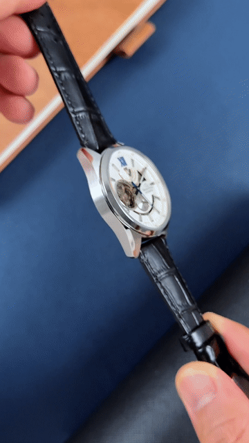 Orient Star Joker RK-AV0007S Trắng kim xanh Japan. Mua bán Đồng hồ tại Thành phố Hải Dương Hải Dương được đăng bởi Hảo watch Chính Hãng hình 1
