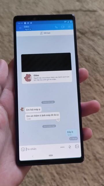 Sony Xperia 1 Tím. Mua bán Điện thoại tại Huyện Lâm Hà Lâm Đồng được đăng bởi Xuân Ly hình 1