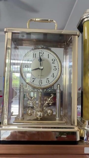 Đồng hồ để bàn Seiko Vàng đồng. Mua bán Nội thất, đồ gia dụng khác tại Huyện Nhà Bè Tp Hồ Chí Minh được đăng bởi Công Hưng hình 1