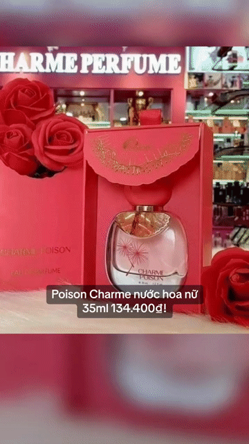 Nước hoa Charme Nữ EDP 35ml Gợi Cảm. Mua bán Nước hoa tại Quận Cái Răng Cần Thơ được đăng bởi Vân Store Charme hình 1