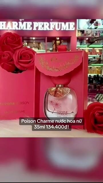 Nước hoa Charme Nữ EDP 35ml Gợi Cảm. Mua bán Nước hoa tại Quận Cái Răng Cần Thơ được đăng bởi Vân Store Charme hình 1