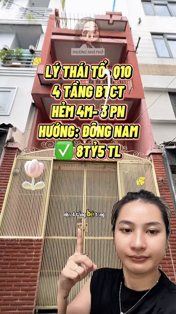 Mua bán Nhà ở Quận 10 Tp Hồ Chí Minh giá 8,5 tỷ
