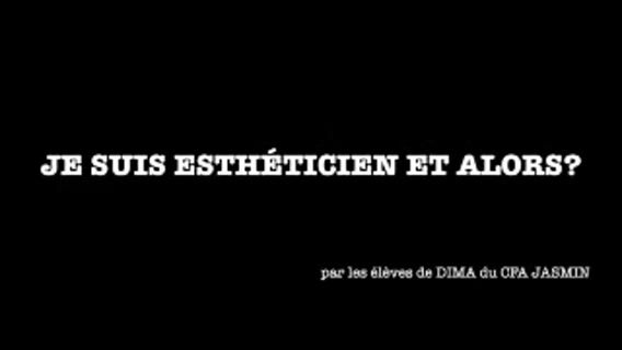 Je suis esthéticien et alors?