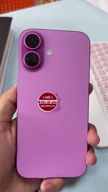 iPhone 16 128GB Tím 99%. Mua bán Điện thoại tại Thành phố Cao Lãnh Đồng Tháp được đăng bởi Huỳnh Khôi hình 1