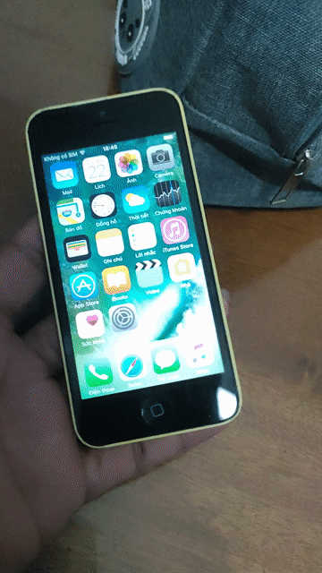 Xác iPhone 5C lock 32GB vàng nguyên cây. Mua bán Linh kiện (RAM, Card...) tại Thành phố Dĩ An Bình Dương được đăng bởi Hoàng Farm hình 1