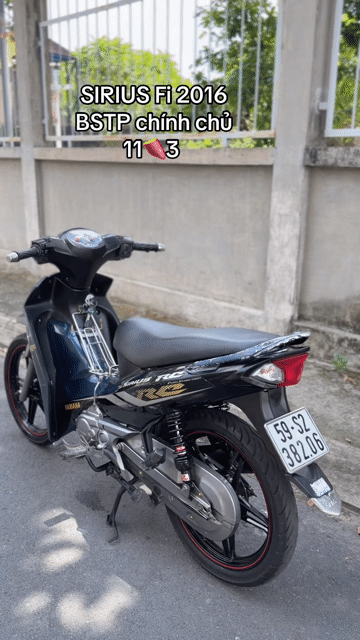 Yamaha Sirius Fi 2016 Xám đen. Mua bán Xe máy tại Thành phố Thủ Đức Tp Hồ Chí Minh được đăng bởi XE ĐẸP  GÓP BAO NỢ XẤU THỦ ĐỨC hình 1