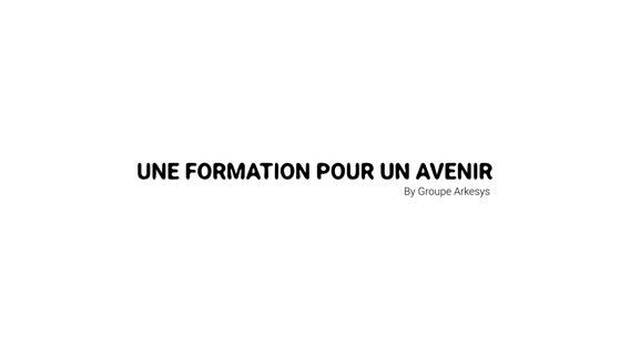 Une formation pour un avenir