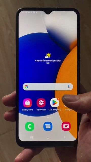 Samsung Galaxy A03 64GB Xanh. Mua bán Điện thoại tại Thành phố Ngã Bảy Hậu Giang được đăng bởi tông đơ cắt tóc  hình 1