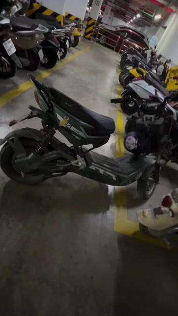 Xe máy điện Nijia Xanh rêu. Mua bán Xe điện tại Quận Hà Đông Hà Nội được đăng bởi t hình 1