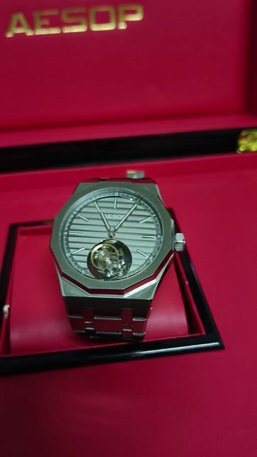 Đồng hồ AESOP Thép không gỉ Tourbillon 42mm 99%. Mua bán Đồng hồ tại Huyện Hóc Môn Tp Hồ Chí Minh được đăng bởi Quốc Hương hình 1