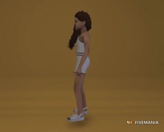Zoe | Female Teen Ped | Multiple Outfits | Optimized & Fivem Ready [Add-On] — video preview