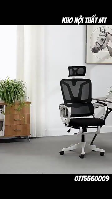 Ghế Công Thái Học, Mẫu Số 04,Đẹp, Giá Rẻ, New 100%. Mua bán Bàn ghế tại Quận Cẩm Lệ Đà Nẵng được đăng bởi Kho Nội Thất MT  hình 1