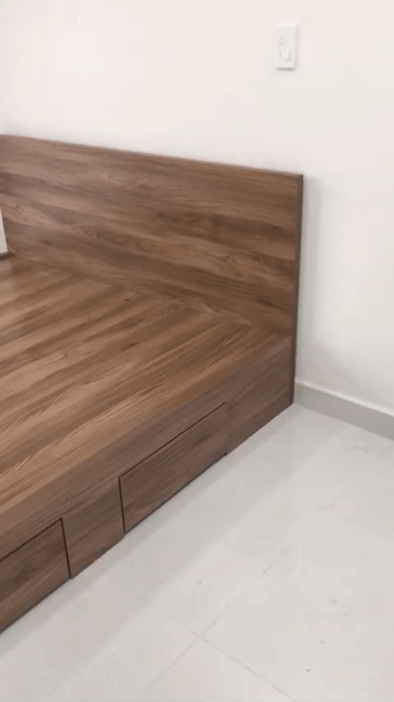GIƯỜNG HỘP GỖ CÔNG NGHIỆP MDF 1M8 2M CÓ 2 HỘP KÉO . Mua bán Giường, chăn ga gối nệm tại Quận Tân Bình Tp Hồ Chí Minh được đăng bởi Tủ nhựa đài loan hoàng quân hình 1