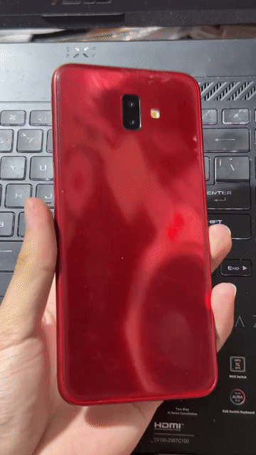 Samsung Galaxy J6+ 3GB/32GB Đỏ. Mua bán Điện thoại tại Quận Gò Vấp Tp Hồ Chí Minh được đăng bởi Lê Thị Thẩm hình 1