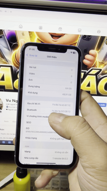 iPhone XR 64GB Xanh Đã qua sử dụng. Mua bán Điện thoại tại Quận Bình Thạnh Tp Hồ Chí Minh được đăng bởi AATáo hình 1