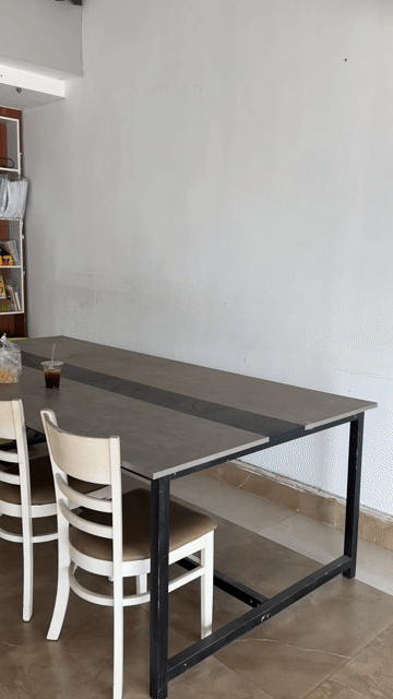 Thanh Lý Bàn họp chân sắt gỗ 2m4x1m2. Mua bán Đồ dùng văn phòng tại Huyện Nhơn Trạch Đồng Nai được đăng bởi Trần Ngọc My hình 1