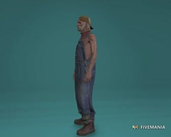Judd | Male Ped | Multiple Outfits | Optimized & Fivem Ready [Add-On] — video preview