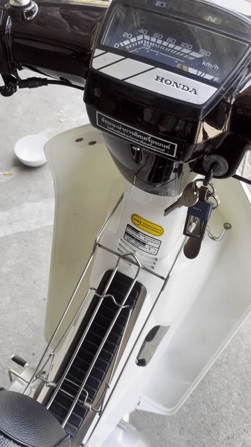 Honda Dream II Nâu trắng. Mua bán Xe máy tại Huyện Tuy Phước Bình Định được đăng bởi tùng lâm hình 1