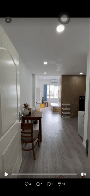 Cho thuê Căn hộ Chung cư Quận 10 Tp Hồ Chí Minh diện tích 35 m² giá 6,3 triệu/tháng