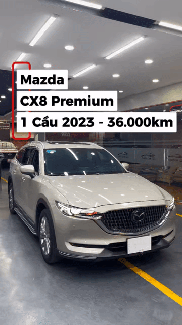 Mazda CX8 Premium 2023 36000 km Vàng. Mua bán Ô tô tại Thành phố Thủ Đức Tp Hồ Chí Minh được đăng bởi Đặng Huỳnh Trường hình 1
