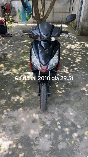 Honda Air Blade Fi 2010 Đen Thái Lan. Mua bán Xe máy tại Thành phố Ngã Bảy Hậu Giang được đăng bởi Minh Hieu  hình 1