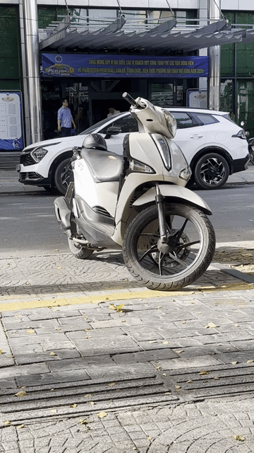 Piaggio Liberty 2016 Trắng. Mua bán Xe máy tại undefined undefined được đăng bởi Phan Minh Đại hình 1