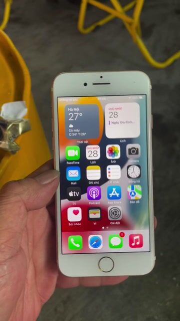 Apple iPhone 7 Vàng hồng Đã sử dụng. Mua bán Điện thoại tại Huyện Long Thành Đồng Nai được đăng bởi minhtien hình 1