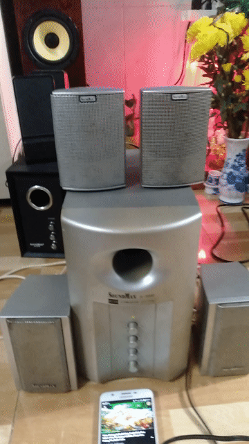 Hệ thống loa SoundMax A-3000 4.1 bass ấm hay. Mua bán Tivi, Âm thanh tại Quận Gò Vấp Tp Hồ Chí Minh được đăng bởi tài lộc hình 1