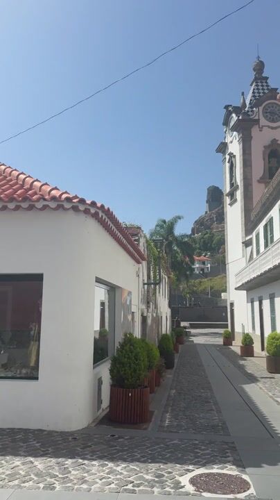 A lane by the São Bento church: video from Ribeira Brava, Madeira