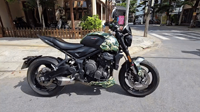 Triumph Trident 660 2023 660cc Rằn ri. Mua bán Xe máy tại Quận Ngũ Hành Sơn Đà Nẵng được đăng bởi Khoa hình 1