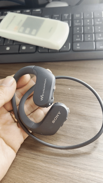 Máy nghe nhạc Sony Walkman đen. Mua bán Tivi, Âm thanh tại Thành phố Thủ Đức Tp Hồ Chí Minh được đăng bởi TOMS Saigon hình 1