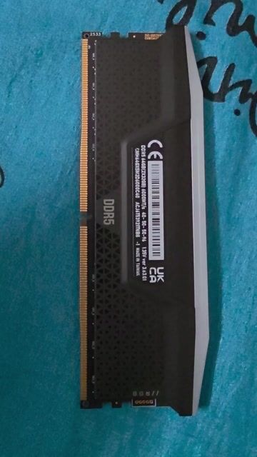 RAM Corsair Vengeance RGB 64GB (2x32GB) DDR5. Mua bán Linh kiện (RAM, Card...) tại Thành phố Vĩnh Yên Vĩnh Phúc được đăng bởi Hoàng Công Vỹ hình 2