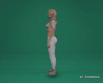Lizanya | Female Ped | Multiple Outfits | Optimized & Fivem Ready [Add-On] — video preview