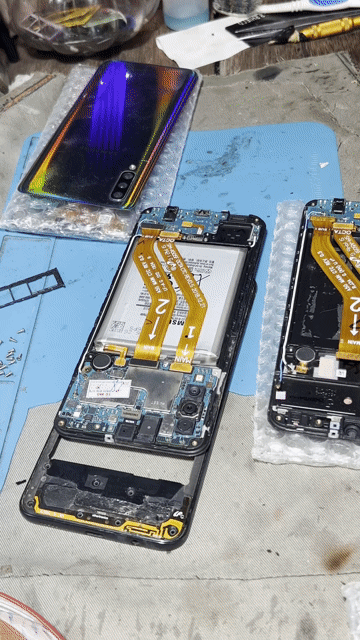 Samsung A50 64GB Đen. Mua bán Điện thoại tại Huyện An Phú An Giang được đăng bởi Rit Pha hình 1