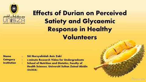 Potential Health Benefits of Durian