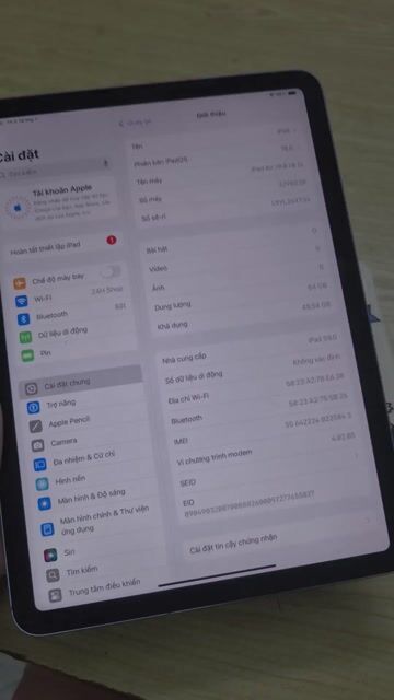 Apple iPad Air 5 M1 64GB Xanh LTE. Mua bán Máy tính bảng tại Quận Đống Đa Hà Nội được đăng bởi CỬA HÀNG T STORE ĐIỆN THOẠI LAPTOP HÀ NỘI hình 1